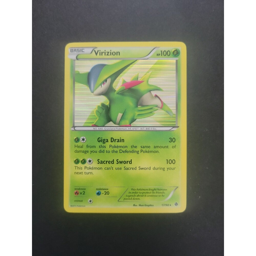 Pokemon Virizion Holo